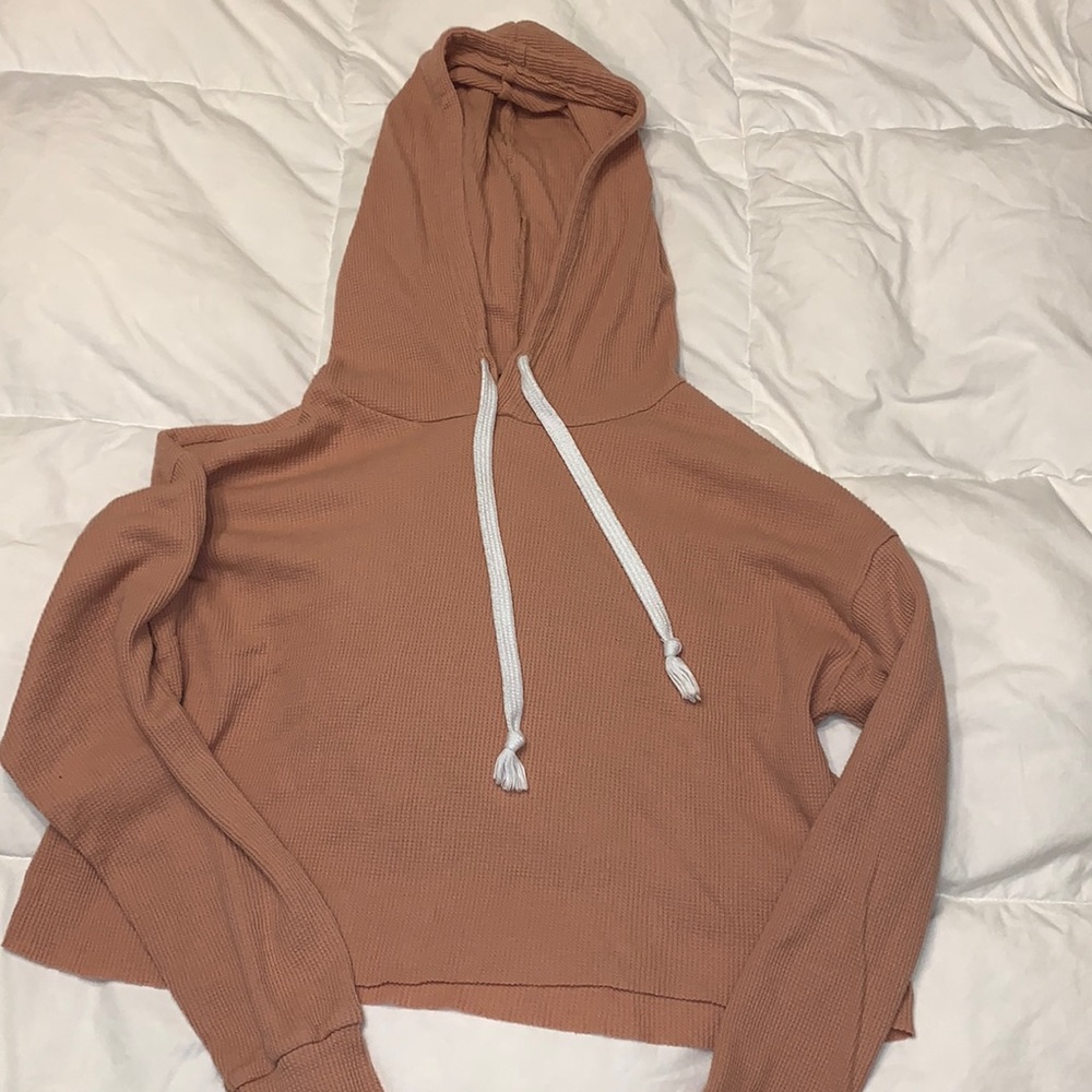 Forever 21 Cropped Hoodie - Size: S